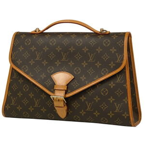 Louis Vuitton Beverly Shoulder Bag Business Handbag Monogram Brown